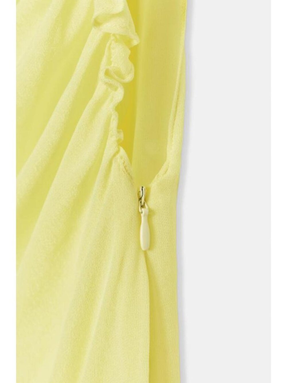 ZARA LONG GEORGETTE DRESS - Picture 7 of 7